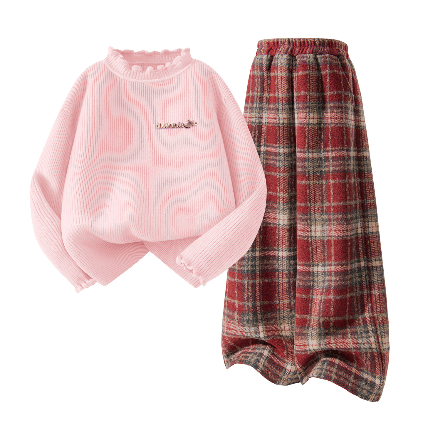 

Детская повседневная спортивная одежда Disney, розовый