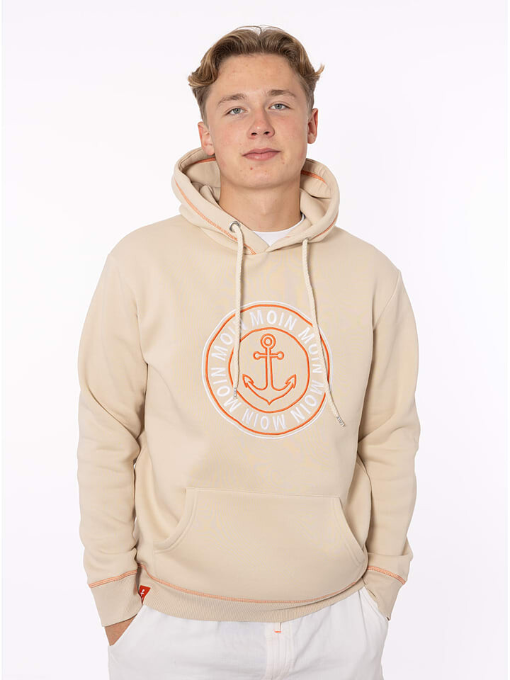

Толстовка Zwillingsherz Hoodie Anker & Moin, бежевый