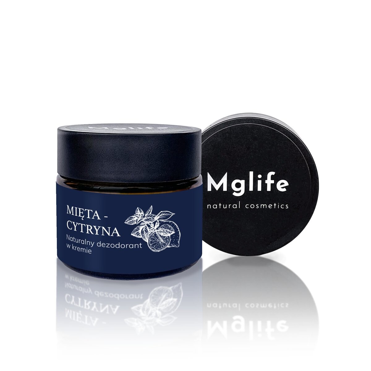 

Mglife, Натуральный крем-дезодорант Мята - лимон, 50 мл