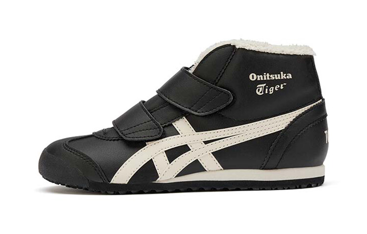 

Кроссовки Mexico Mid Runner Kids PS Mid-top черного цвета Onitsuka Tiger