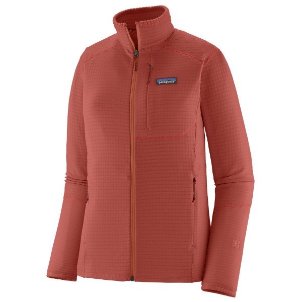 

Женская куртка r1 - флисовая куртка Patagonia, красный