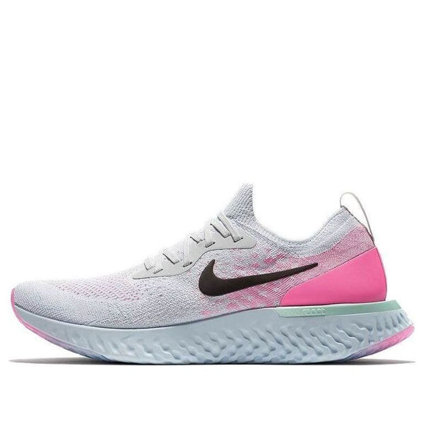 

Кроссовки epic react flyknit 'pink beam' Nike, мультиколор