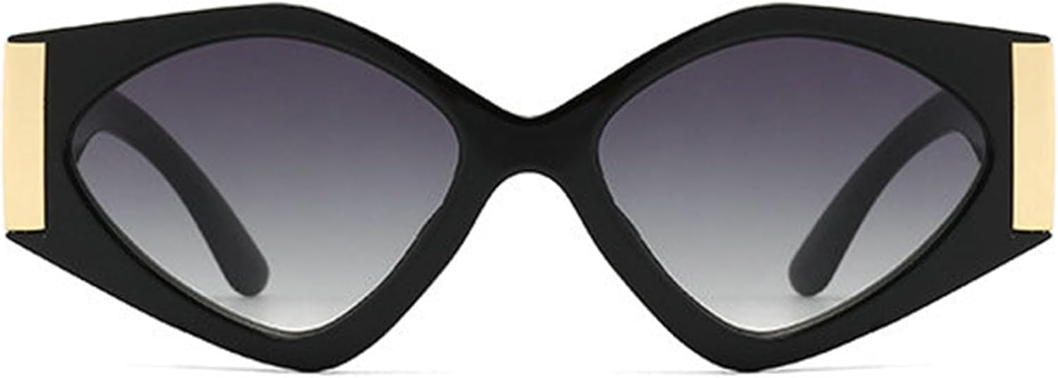 

Солнцезащитные очки Willochra Black Cat Eye для женщин, 2024 год, дизайнерские очки в винтажном стиле, большие панк-очки, прямоугольные, для мужчин и женщин, защита от ультрафиолета UV400, F27, C5