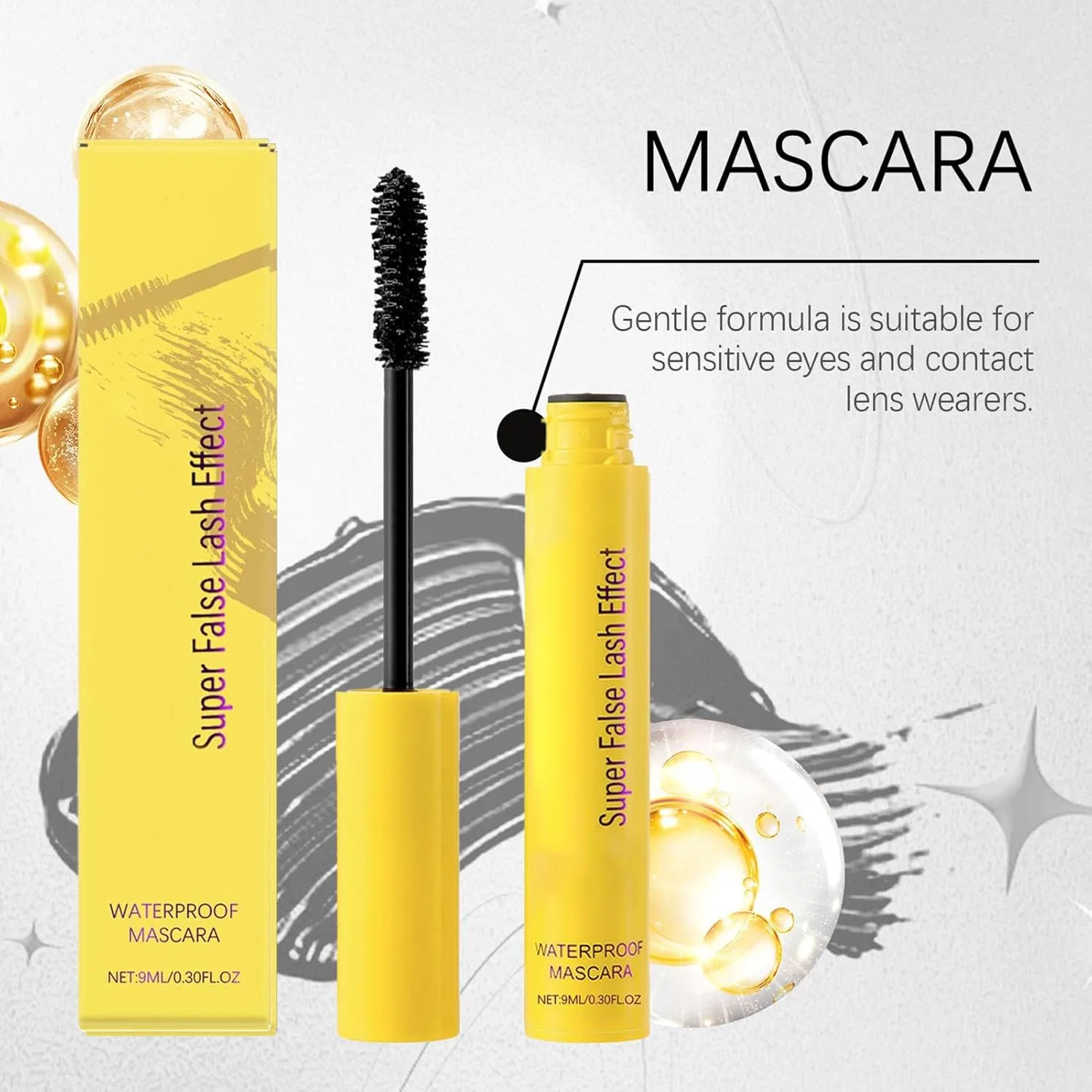 Тушь для ресниц водостойкая Volume Up Mascara, 1 шт., черный — фото 4