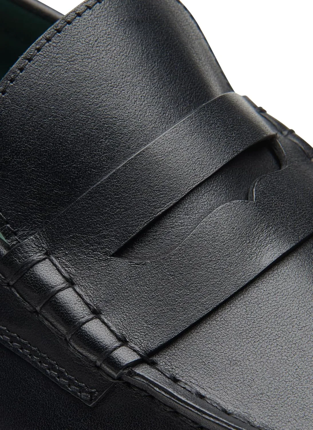 Мужские кожаные лоферы Clarks Craftjames Lo, черный/черный — фото 2