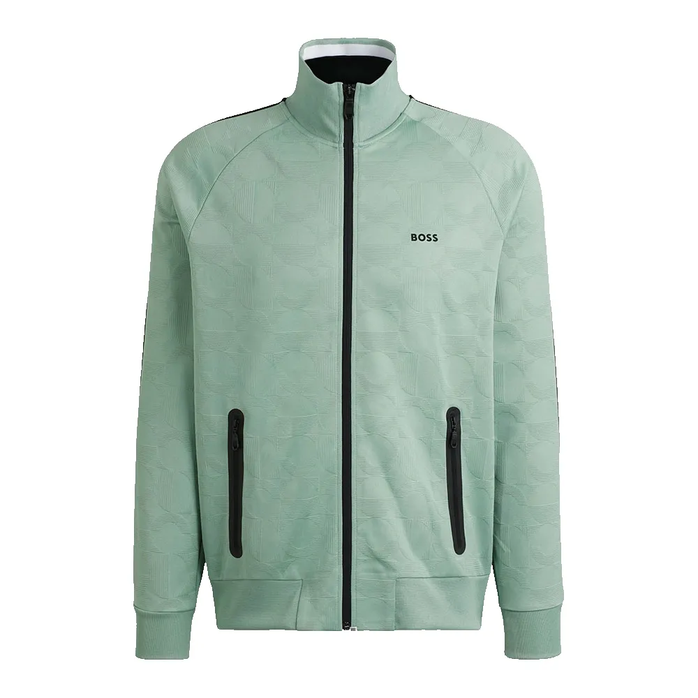 

Свитер BOSS Skarley Striped C 10270076 01, зеленый