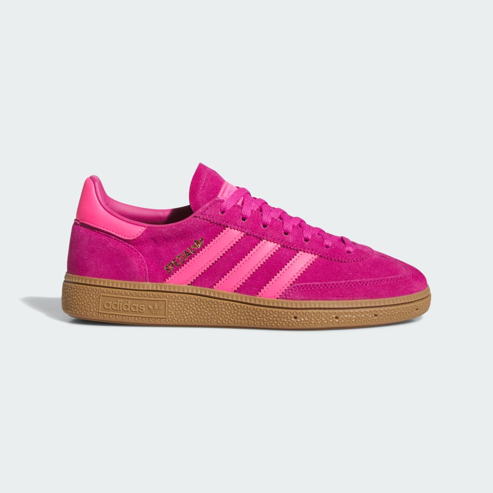 Кроссовки Adidas Handball Spezial Shoes, цвет Semi Lucid Fuchsia/Lucid Pink/Gold Metallic