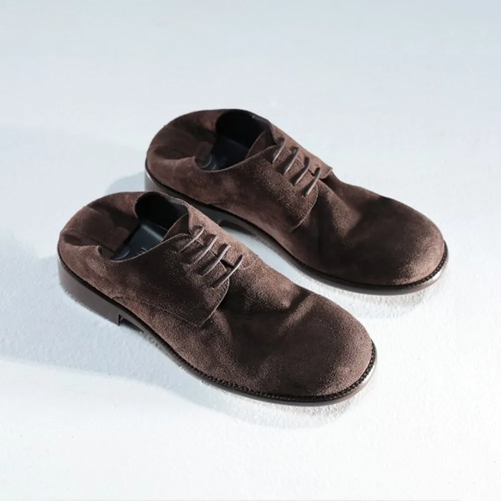 Мужские коричневые туфли дерби Holy Cowhide Comfort от Yase