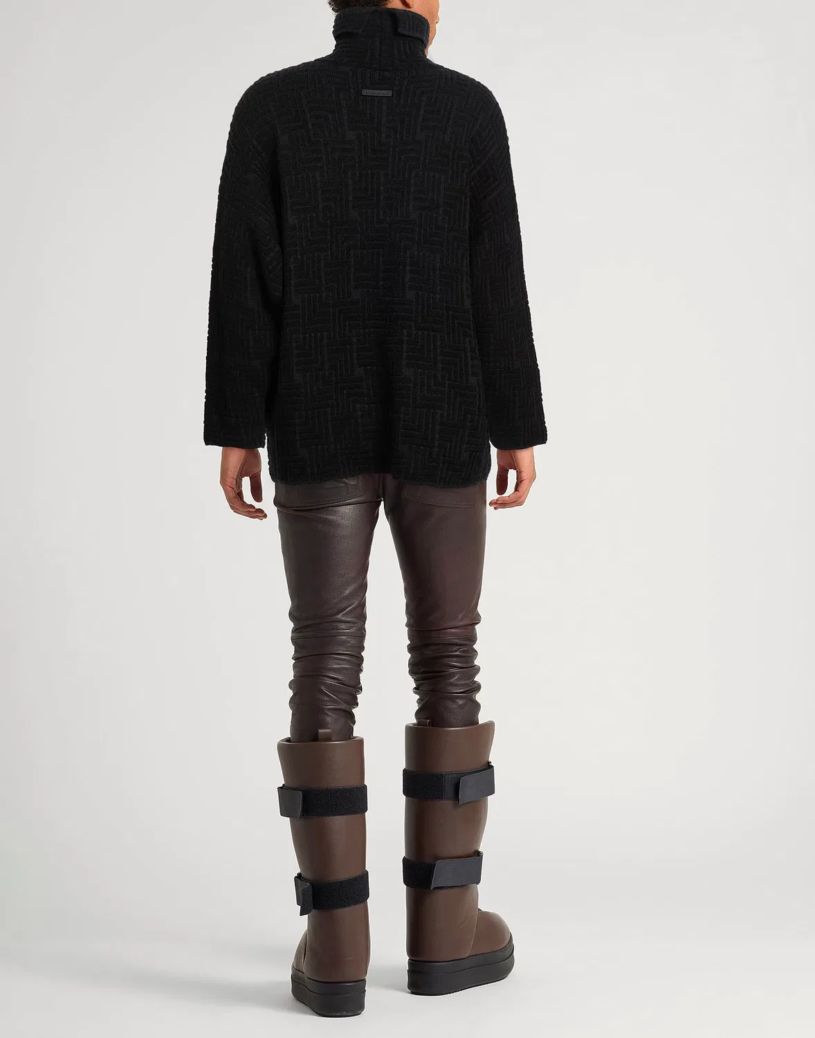 Водолазка из шерсти Fear of God черная — фото 3