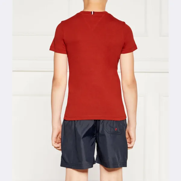 Футболка Essential стандартного кроя Tommy Hilfiger, красный — фото 2