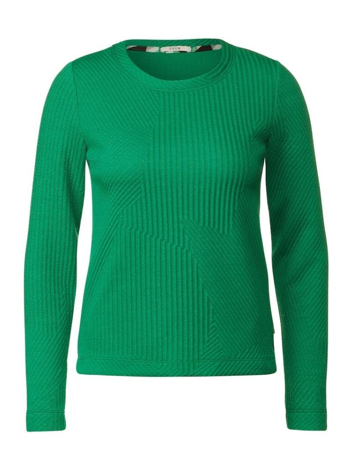 

Лонгслив Cecil, цвет easy green