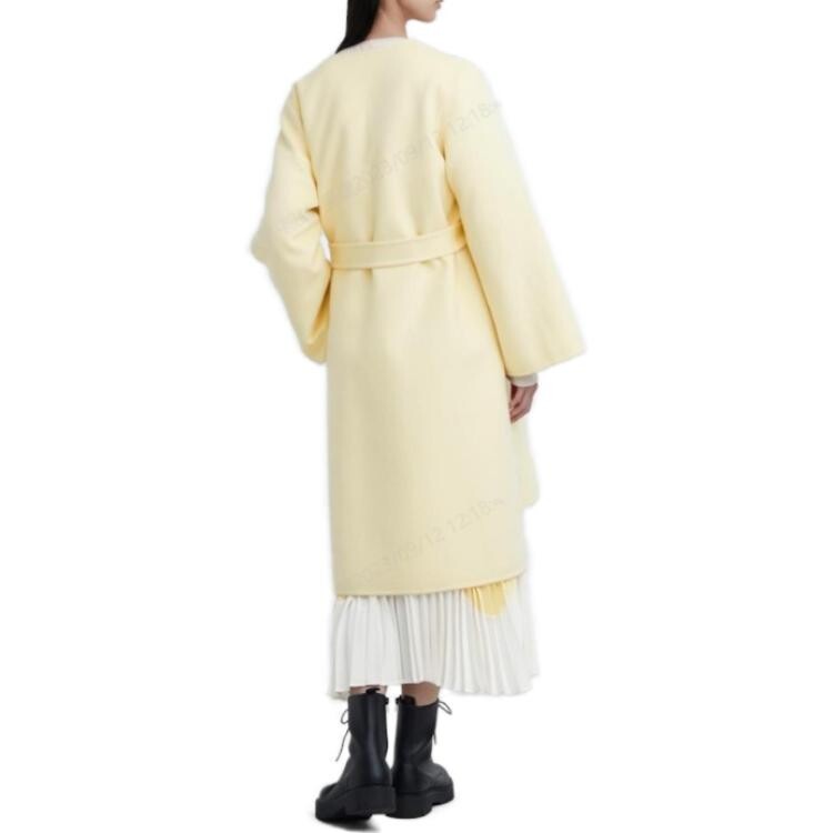 Пальто женское Uniqlo X Clare Waight Keller, 41 желтый — фото 3