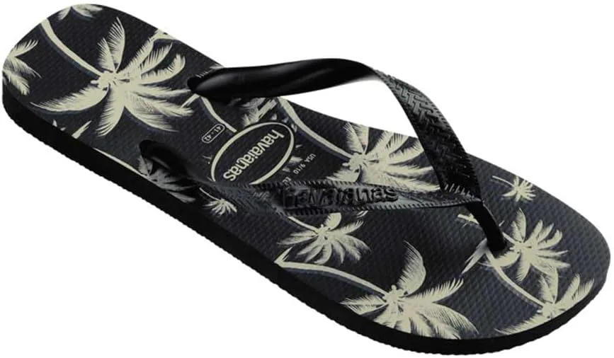 Мужские шлепанцы Havaianas Aloha, белый/черный — фото 2