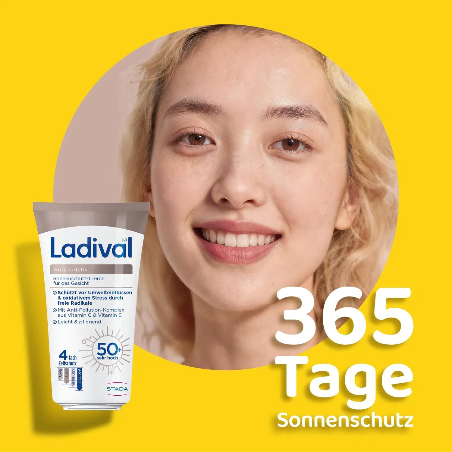 Солнцезащитный крем для лица Ladival Antioxidant SPF 30 ‎Ladival — фото 3
