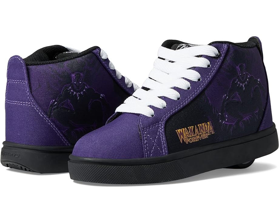 

Кроссовки Heelys Racer 20 Mid Avengers, цвет Astral Aura/Black/White