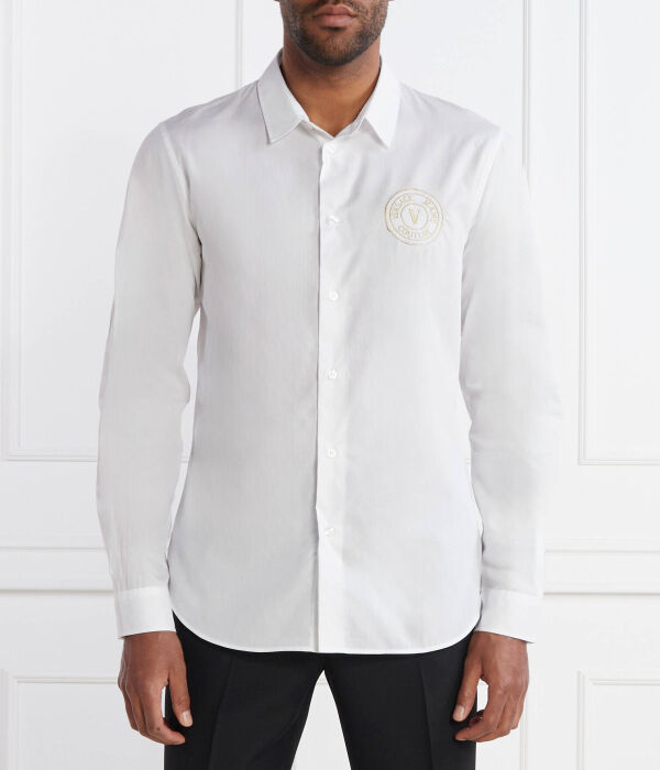 

Рубашка мужская Versace Jeans Couture с логотипом, белый