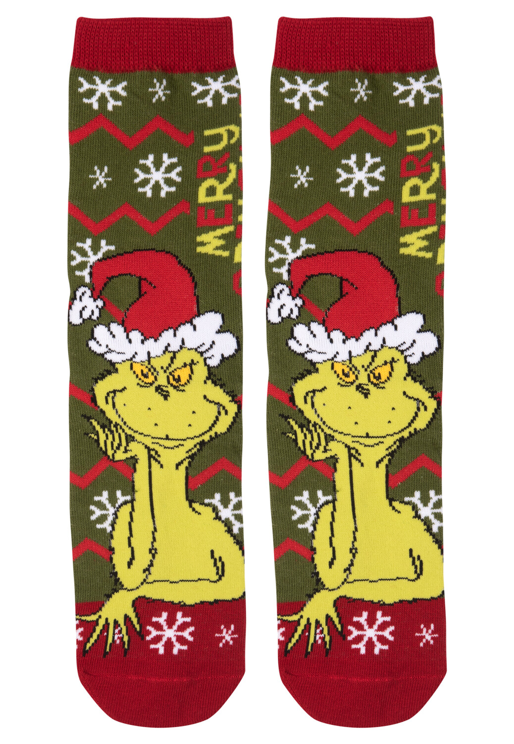 

Носки United Labels The Grinch Merry Grinchmas Sneaker, зеленый