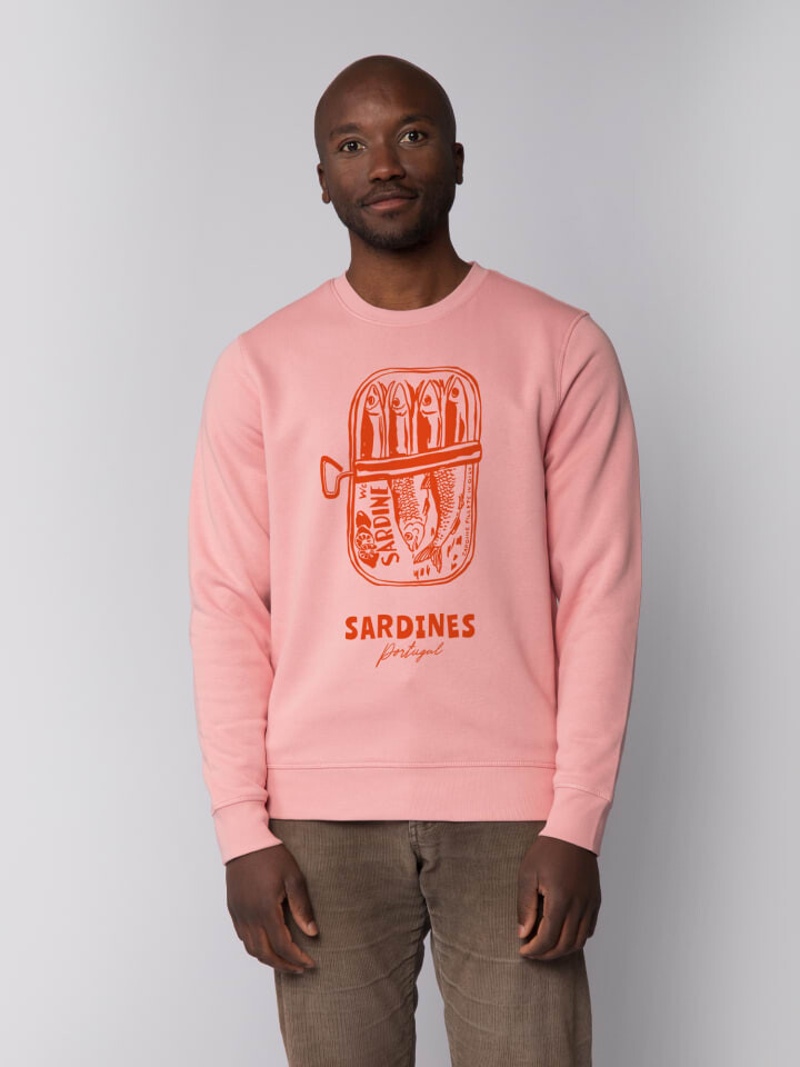 

Толстовка wat Apparel Sweatshirt Sardines Portugal, цвет Canyon Pink