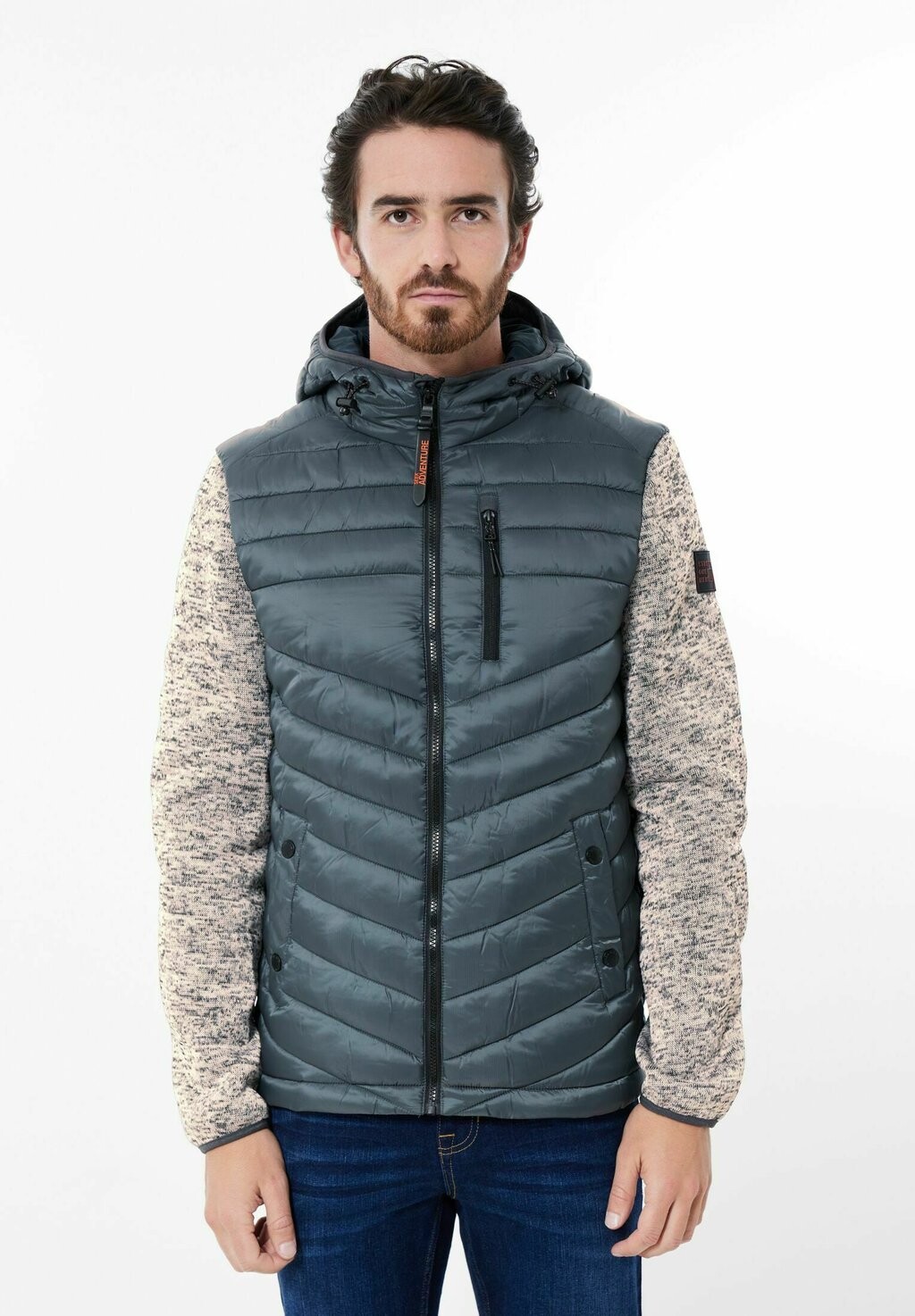 

Легкая куртка Street One MEN, Серый, Легкая куртка Street One MEN