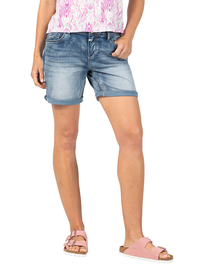 

Джинсовые шорты Timezone, синий