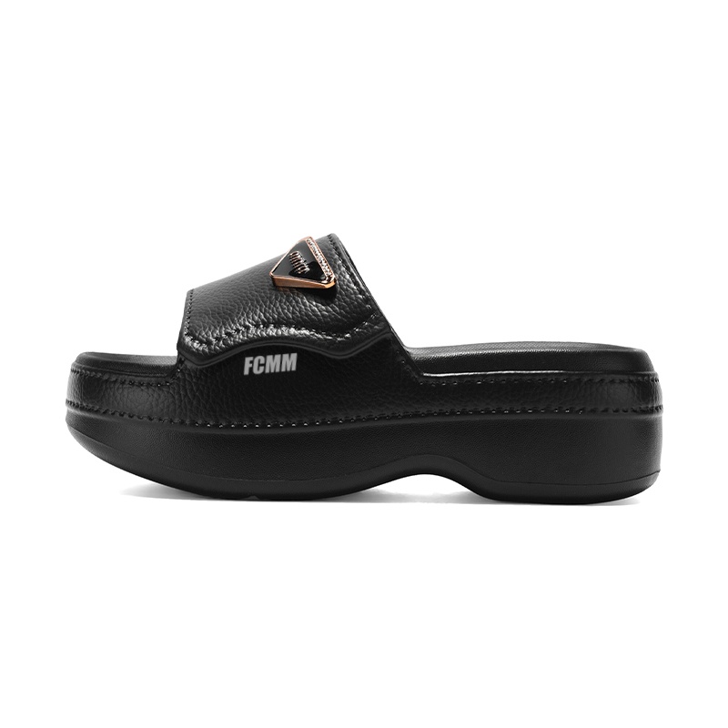 

Легкие нескользящие амортизирующие шлепанцы для детей FCMM, черный