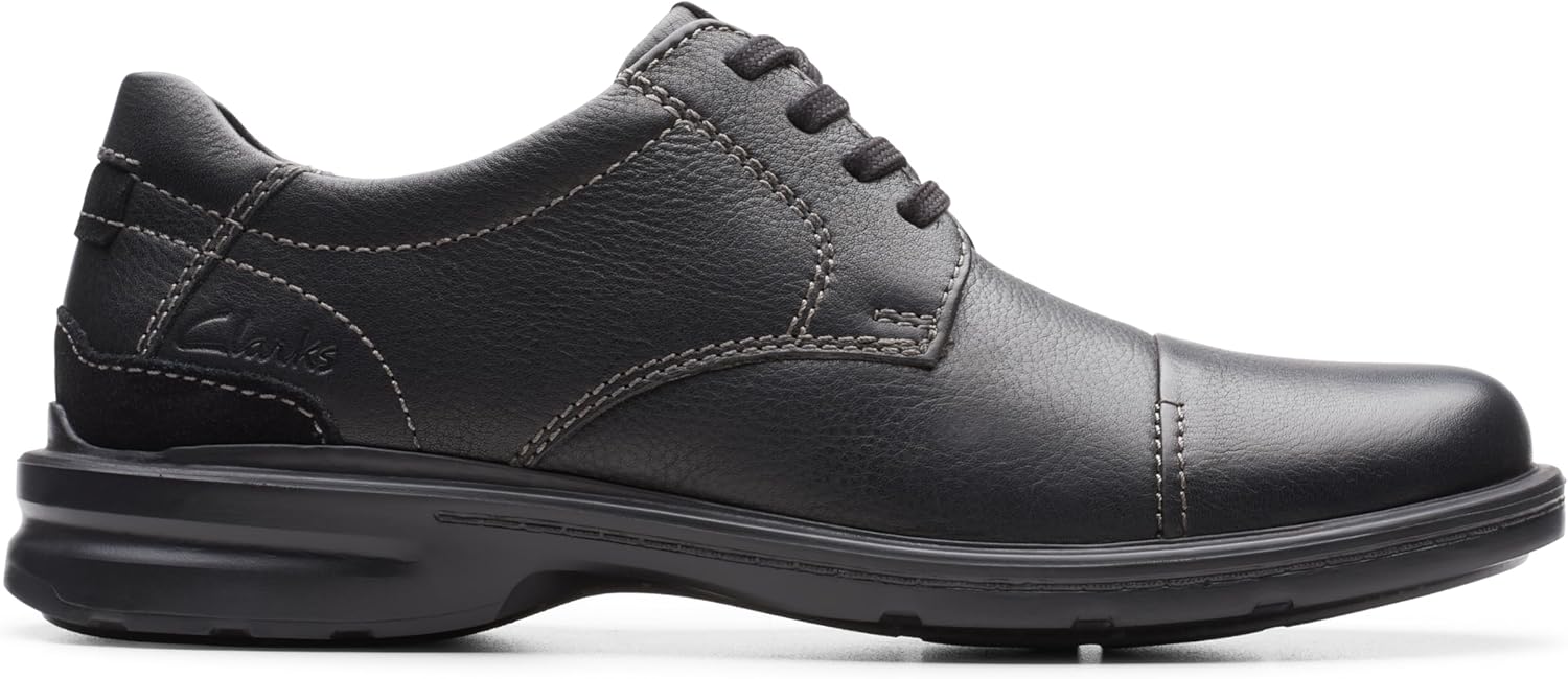 Мужские оксфорды Clarks Gessler Cap, черный — фото 2