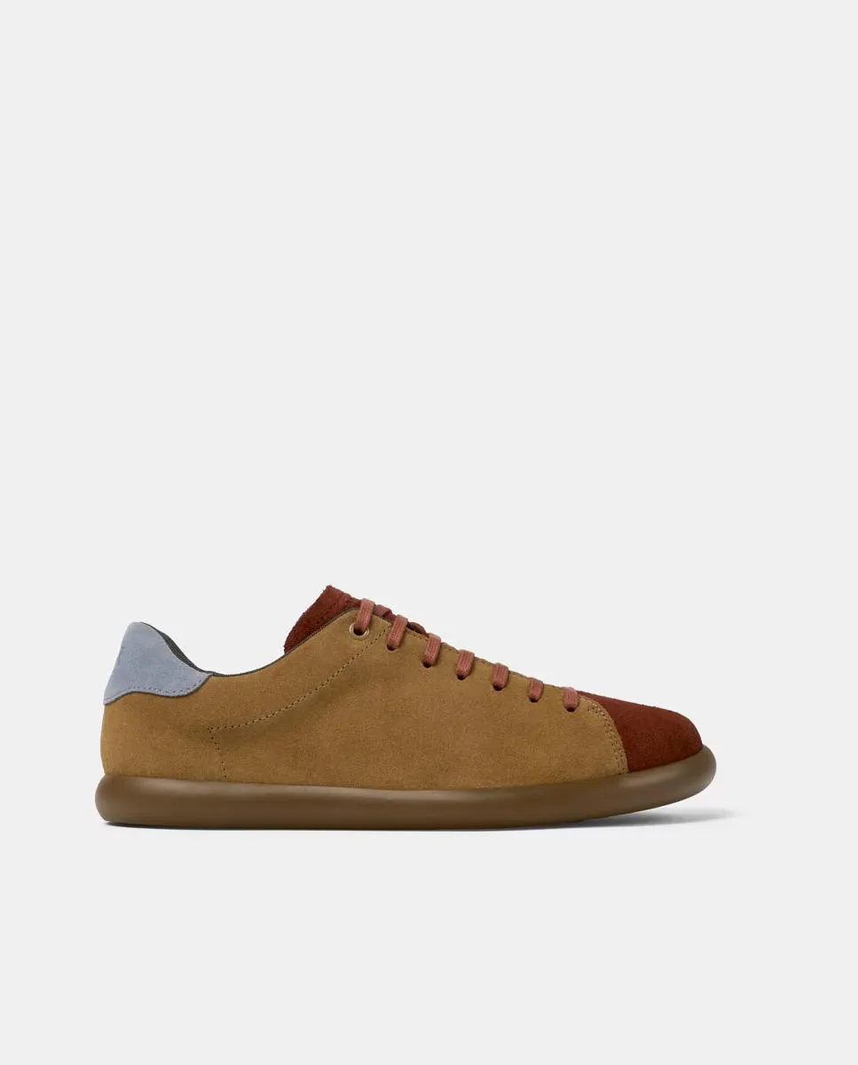 

Pelotas Soller Twins мужские кеды из гладкой кожи на шнуровке Camper, красный