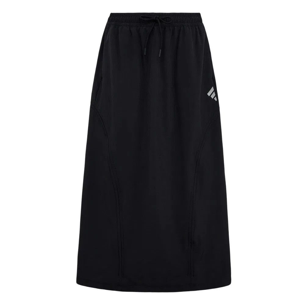 Женская повседневная длинная юбка Adidas, Black