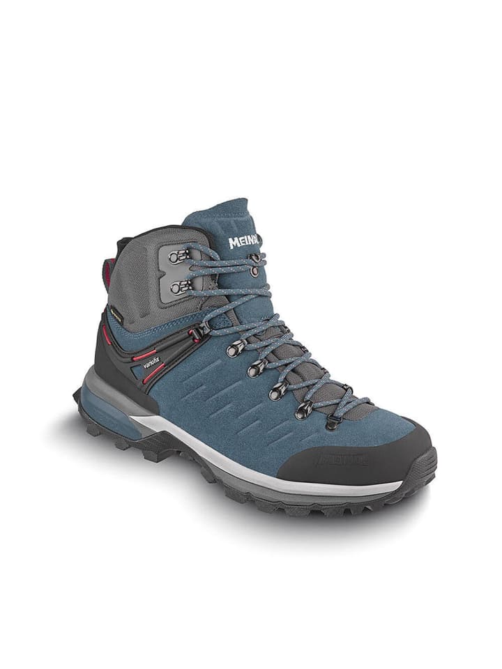 

Кроссовки Milford GTX для пешего туризма в цвете петролеум/красный MEINDL