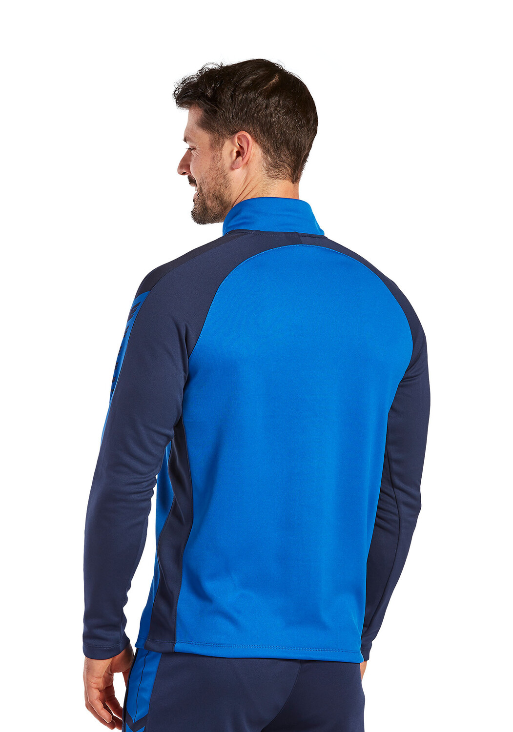 Спортивная футболка erima Six Wings Trainingstop, цвет new royal/new navy — фото 4