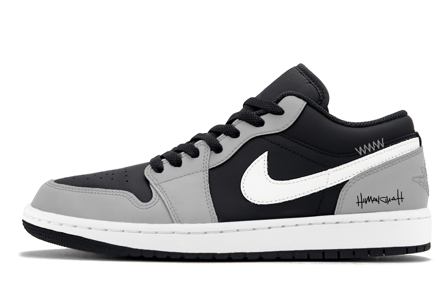 

Jordan Мужские баскетбольные кроссовки Air 1 Cushioning Low top Vintage Shadow Gray с амортизацией