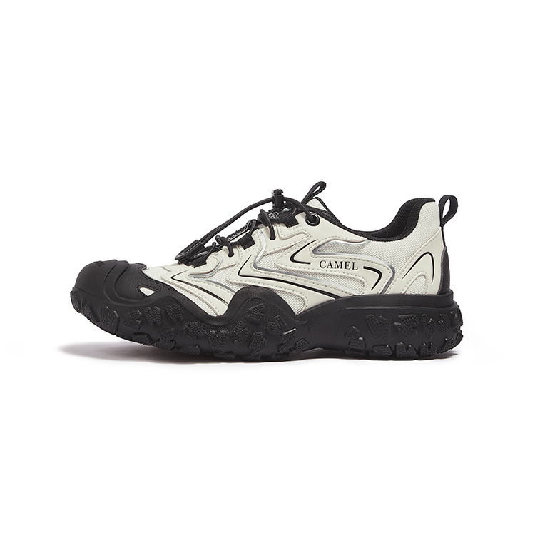 

Нескользящие износостойкие низкие походные ботинки для мужчин CAMEL, Beige/Black/Silver