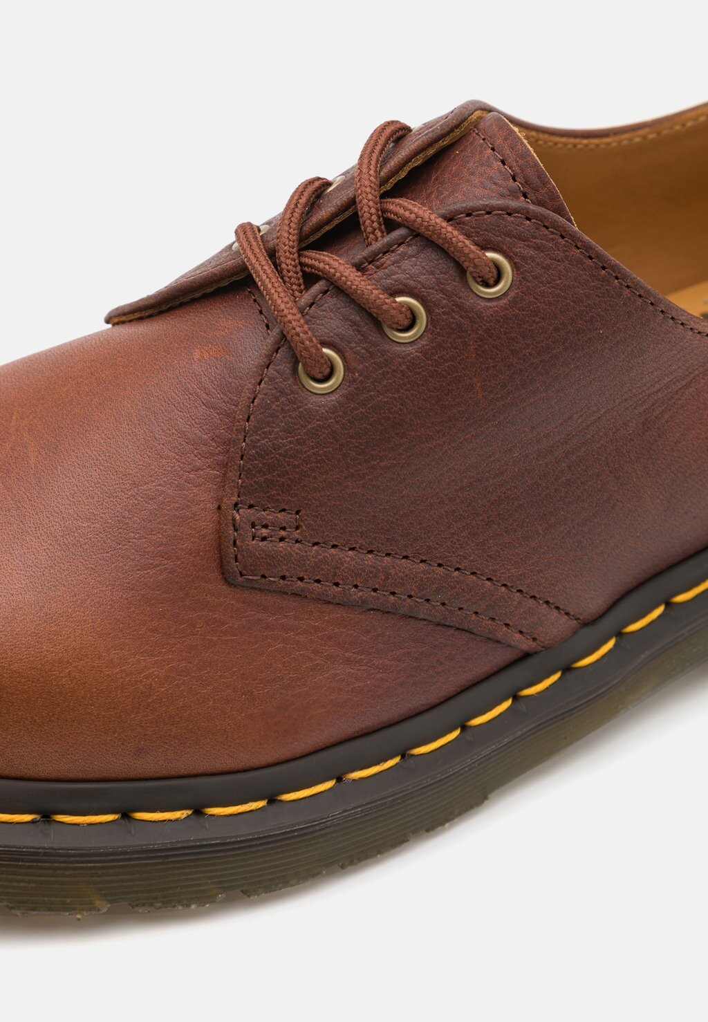 Туфли Dr. Martens Unisex на шнуровке, коньячный