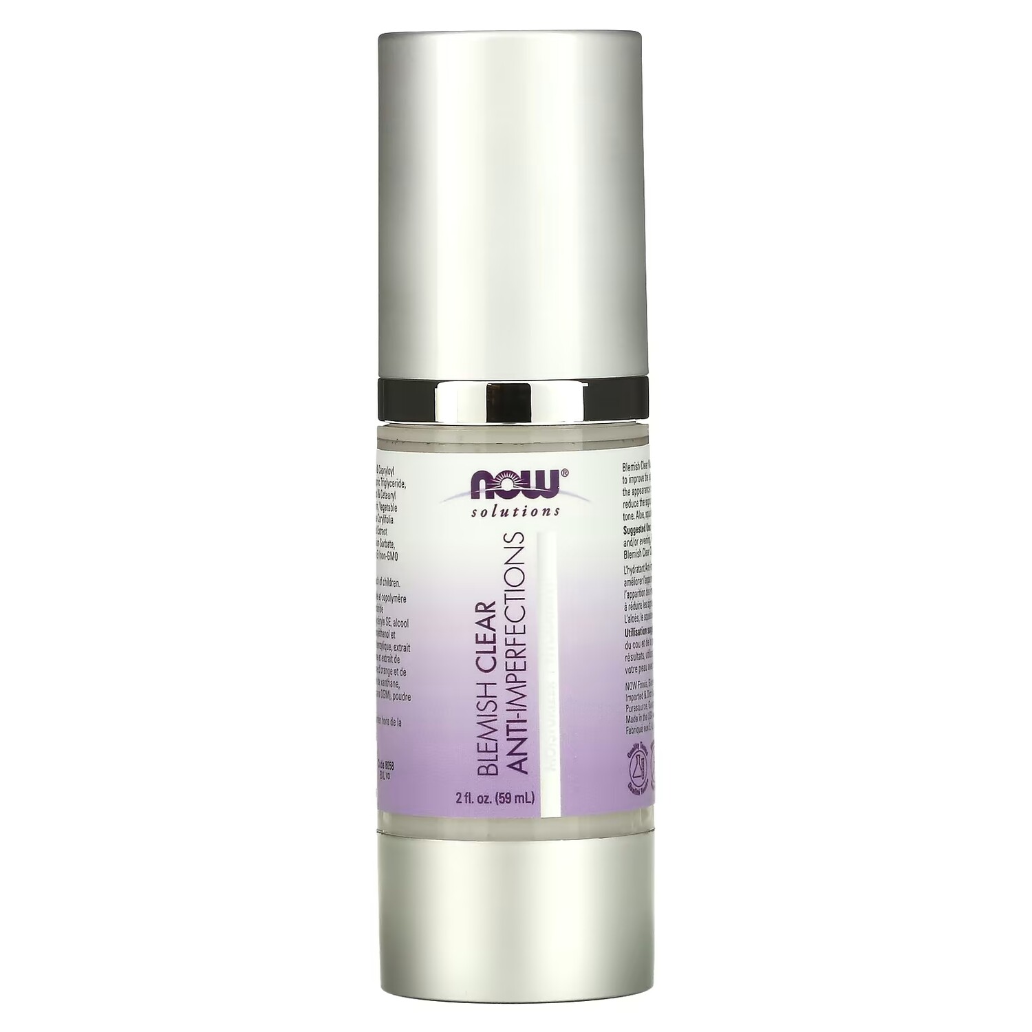 

Средство против дефектов Now Foods Solutions Blemish Clear, 59 мл
