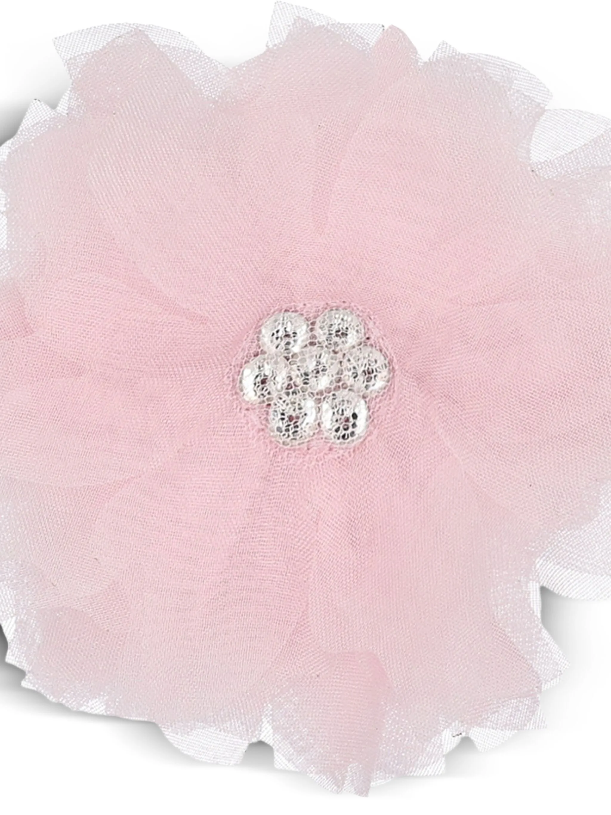Ободок с цветочной аппликацией Tutu Du Monde, розовый — фото 3