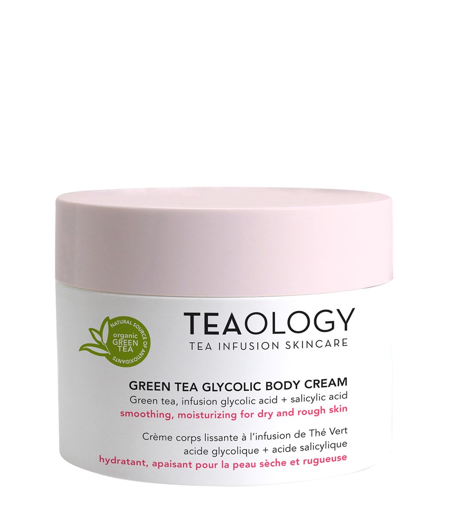 

Крем для тела TEAOLOGY Green Tea Glycolic Body Cream, 260 ml