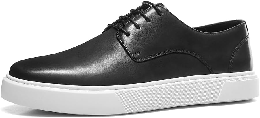 

Мужские повседневные кожаные кроссовки GIFENNSE, черный