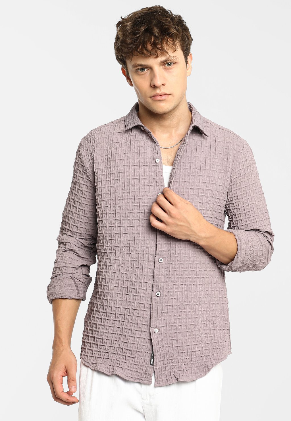 

Рубашка CASUAL MARCUS Instafab, фиолетовый