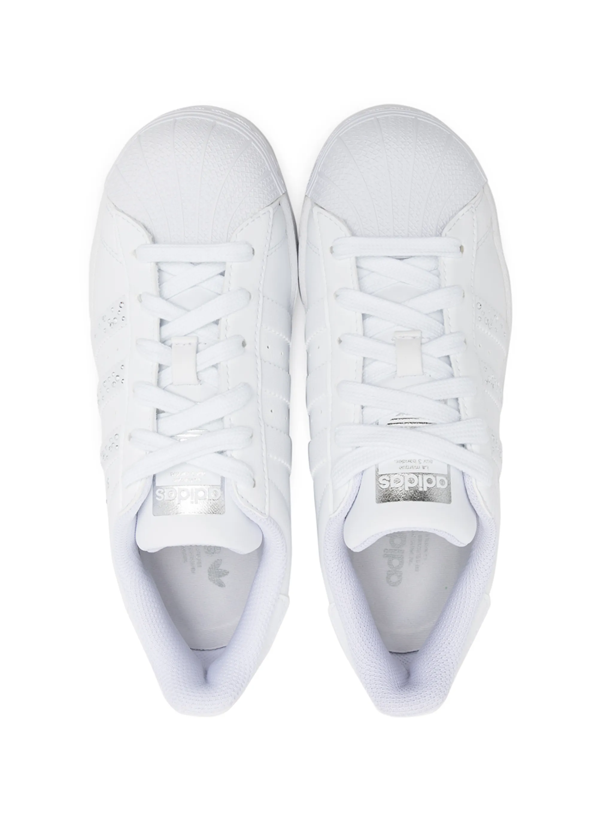 Кроссовки Superstar J Adidas Kids, белый — фото 3