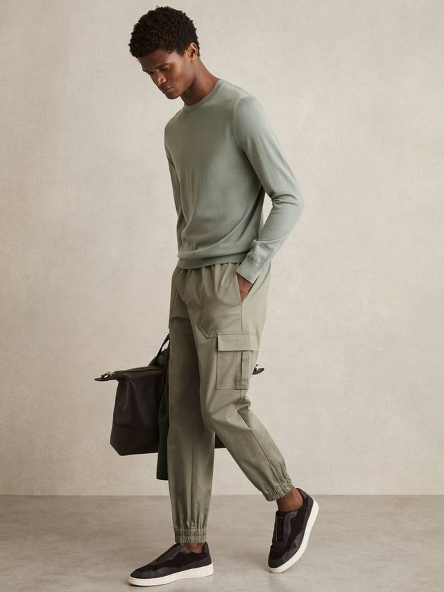 

Брюки- карго haven Reiss, цвет Khaki Green