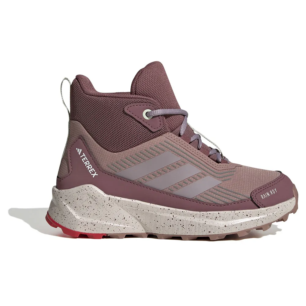 

Походные ботинки adidas Terrex Trailmaker 2 Mid Rain.Rdy kids, фиолетовый