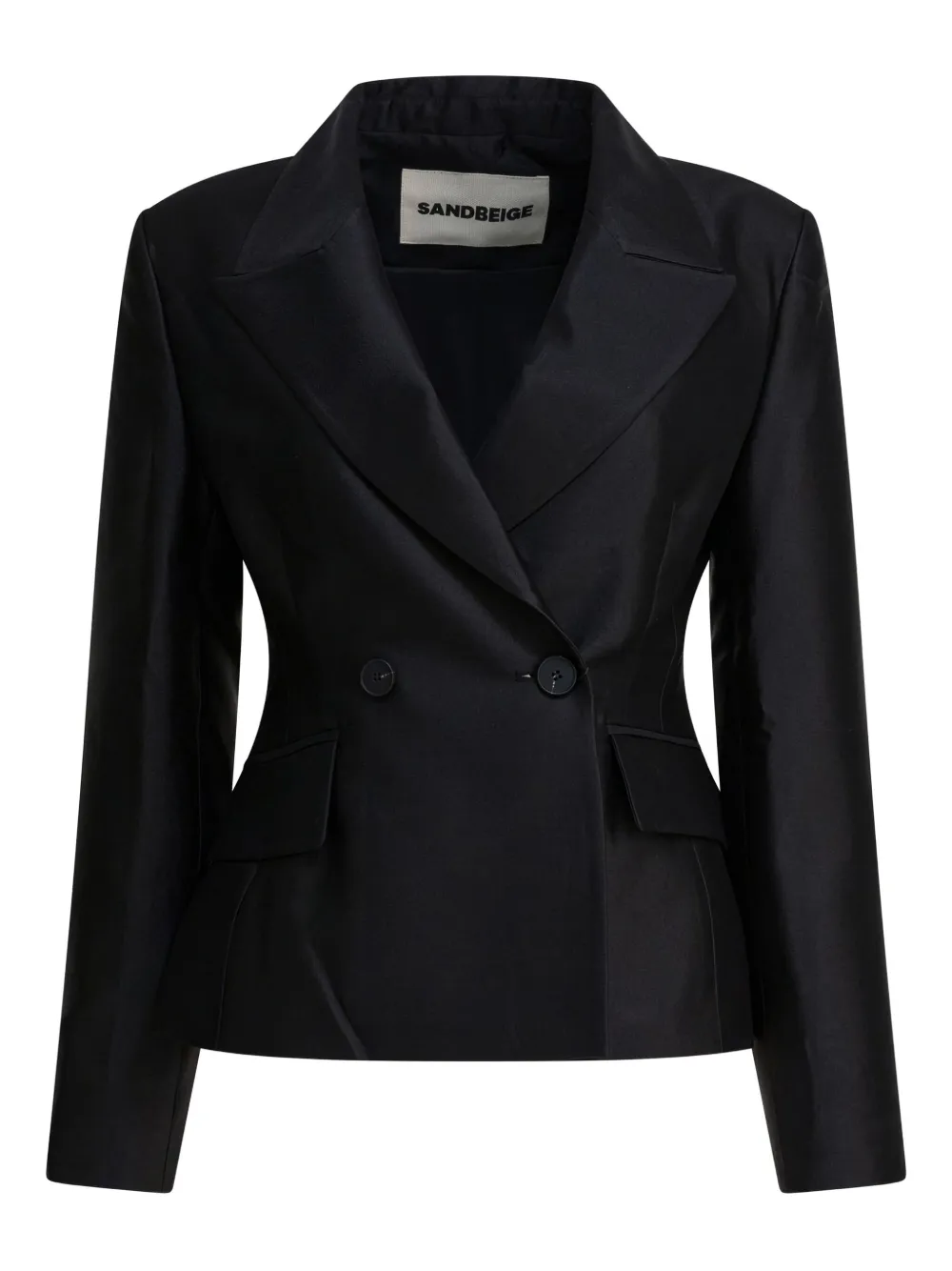 

Двубортный пиджак Sandbeige, черный