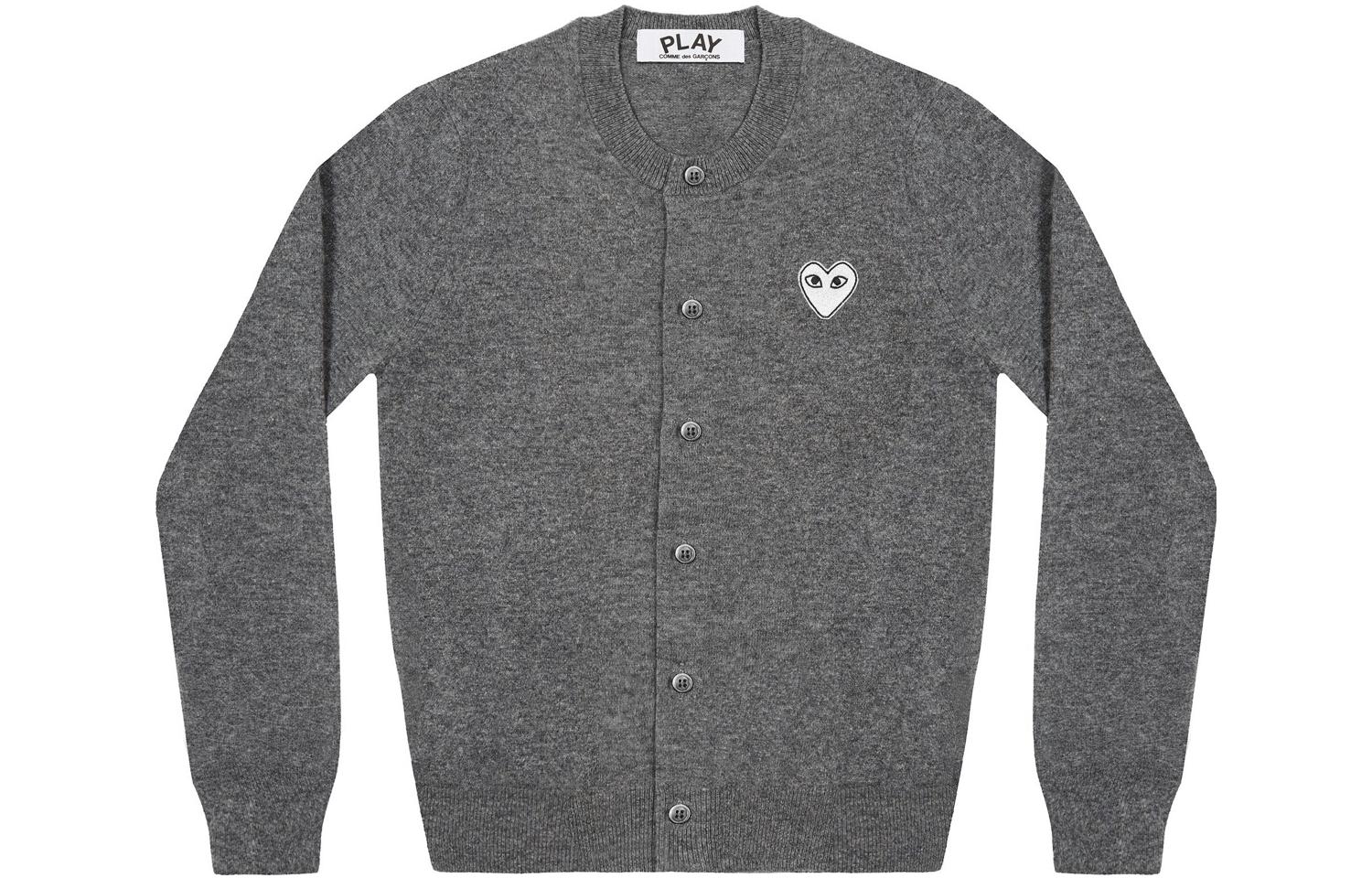 

Свитер женские серые CDG Play, серый