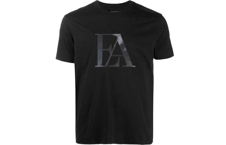 

Футболка мужская черная EMPORIO ARMANI