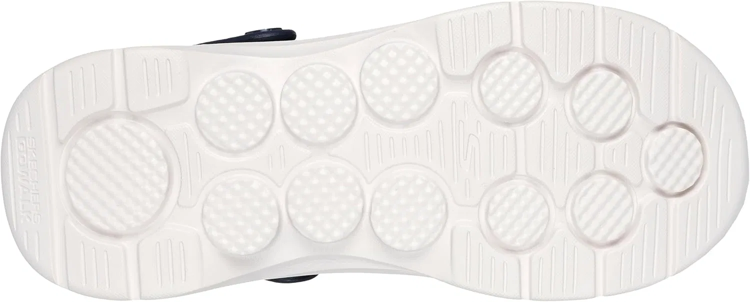 Деревянные туфли Skechers Foamies Go Walk 7-Ambition для мужчин, Navy And White — фото 2
