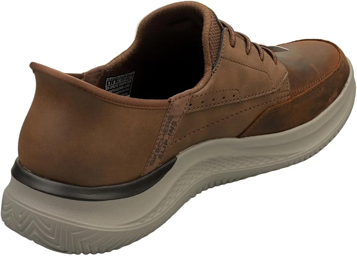 Мужские кроссовки Skechers Hasting Rory, темно-коричневый — фото 2