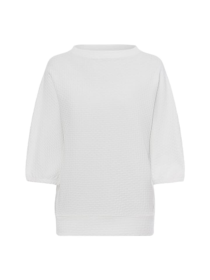 

Футболка comma Langarmshirt, белый