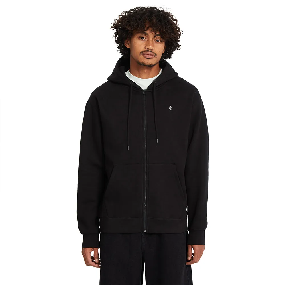 

Флис Volcom Single Stone full zip, черный