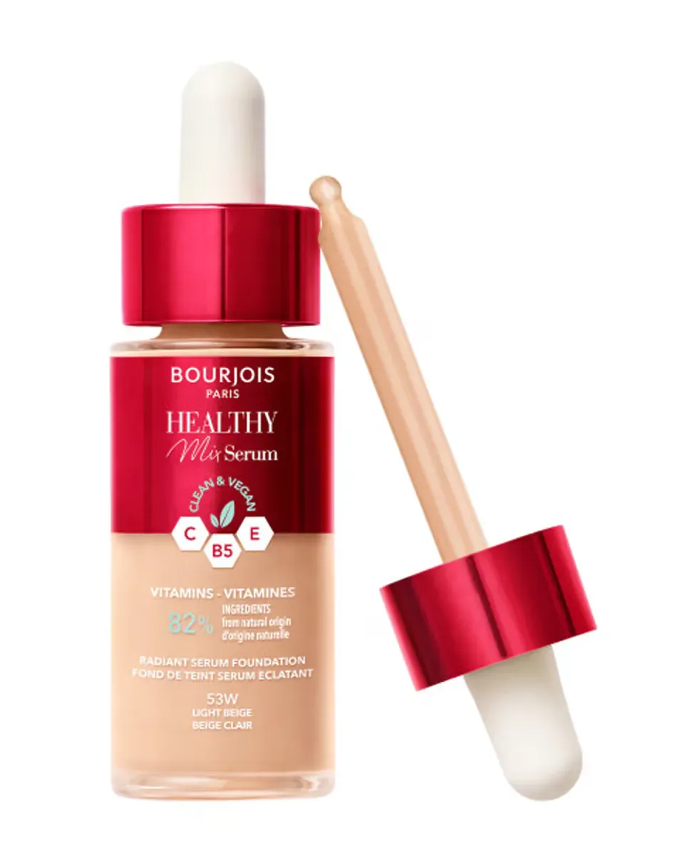 Тональная основа Healthy Mix Serum Foundation 30 мл Bourjois, 53W — фото 2