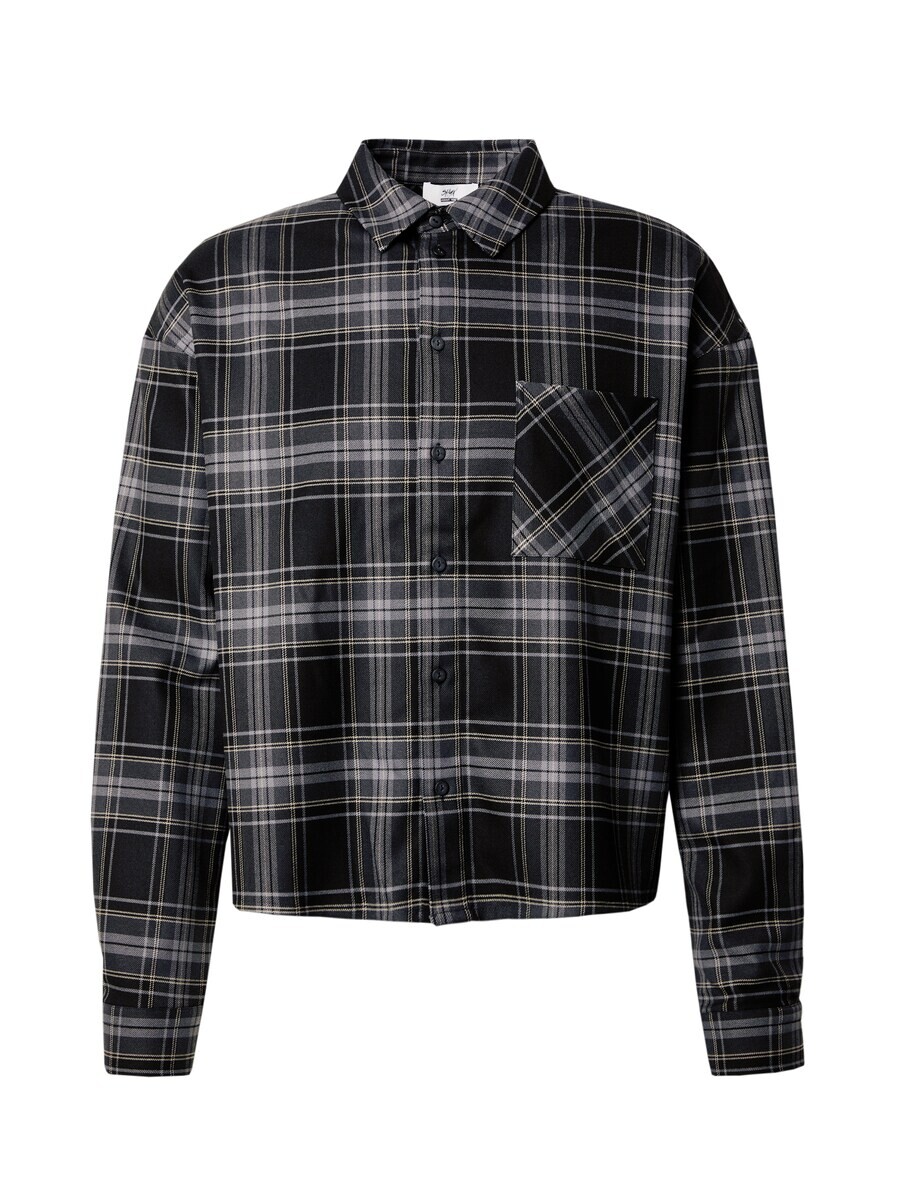 

Клетчатая рубашка SHYX Comfort fit Button Up Shirt, цвет grey/black